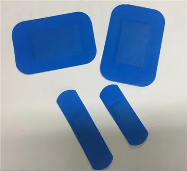 Curitas azules detectables para PE